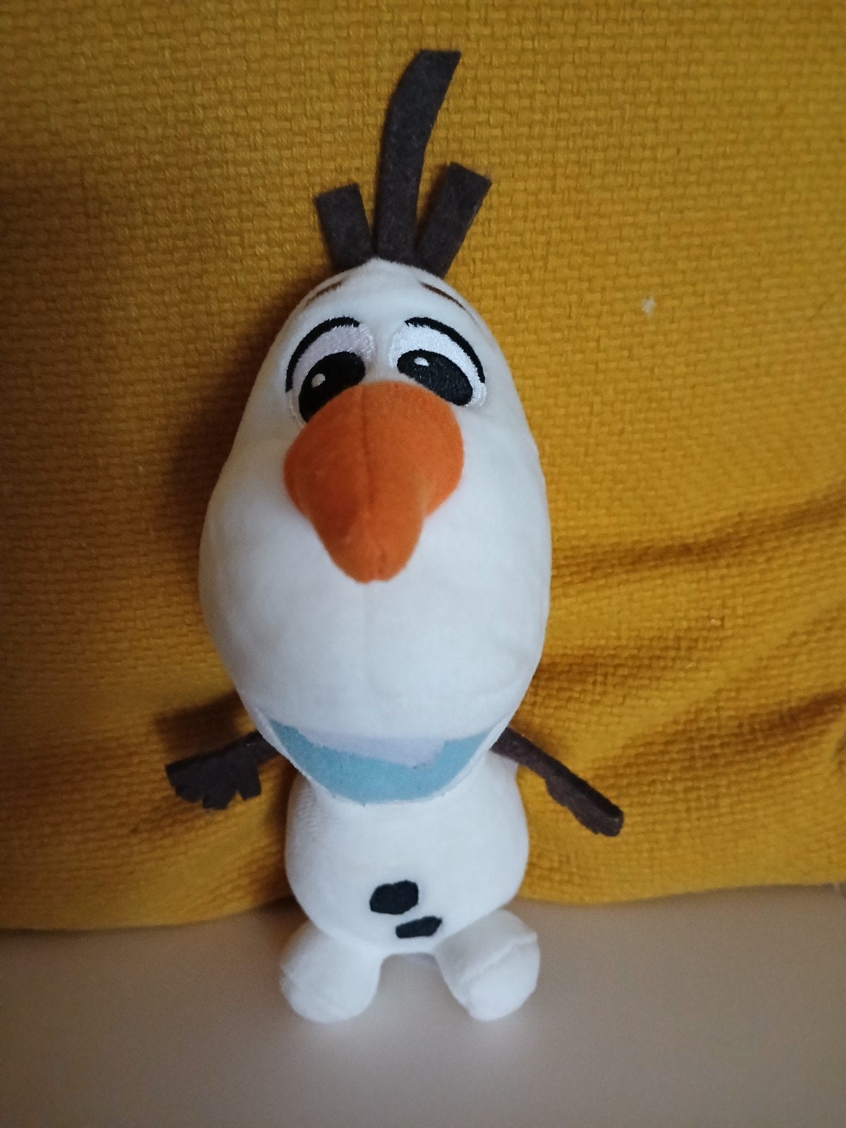 Olaf knuffeltje Disney Frozen, Ophalen of Verzenden, Gebruikt, Overige typen, Klein (minder dan 20 cm)
