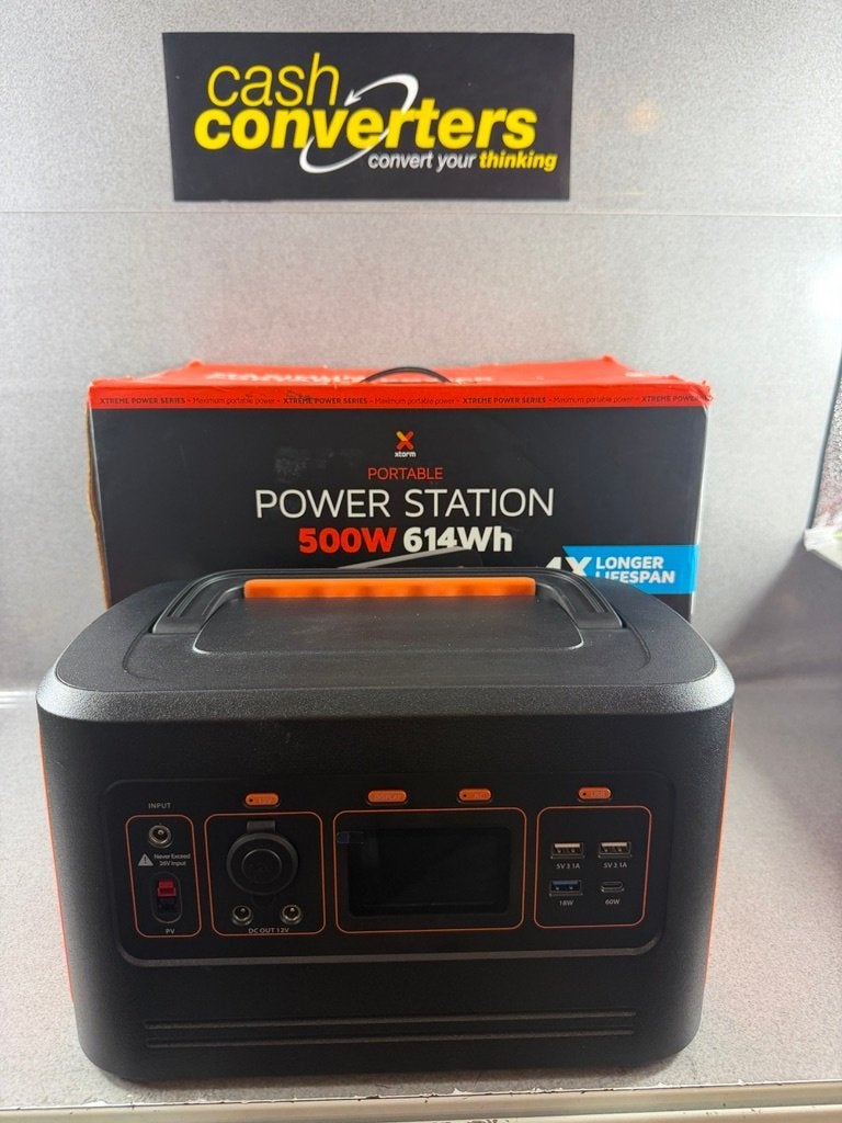 Xtrom Portabel Power Station | 500W | 614Wh | doos | 412072, Ophalen of Verzenden, Zo goed als nieuw