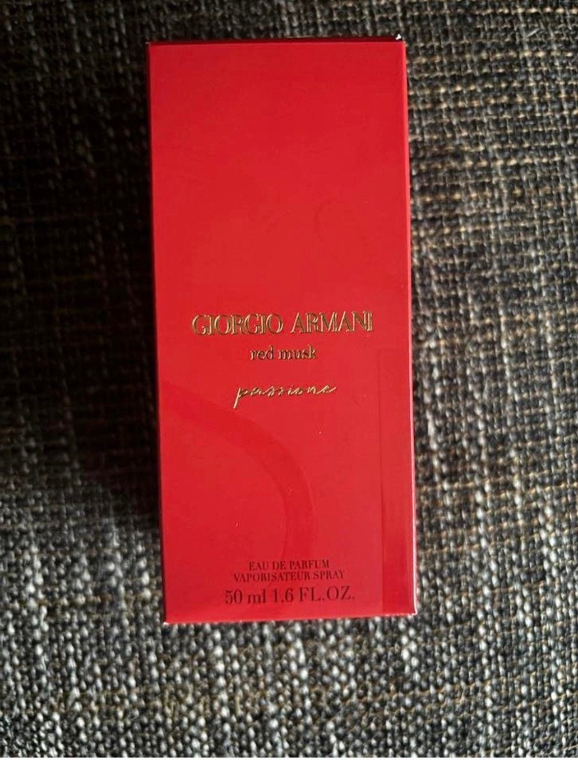 Giorgio Armani Red Musk Passione EDP 50ml - Zo goed als nieu, Ophalen of Verzenden, Zo goed als nieuw
