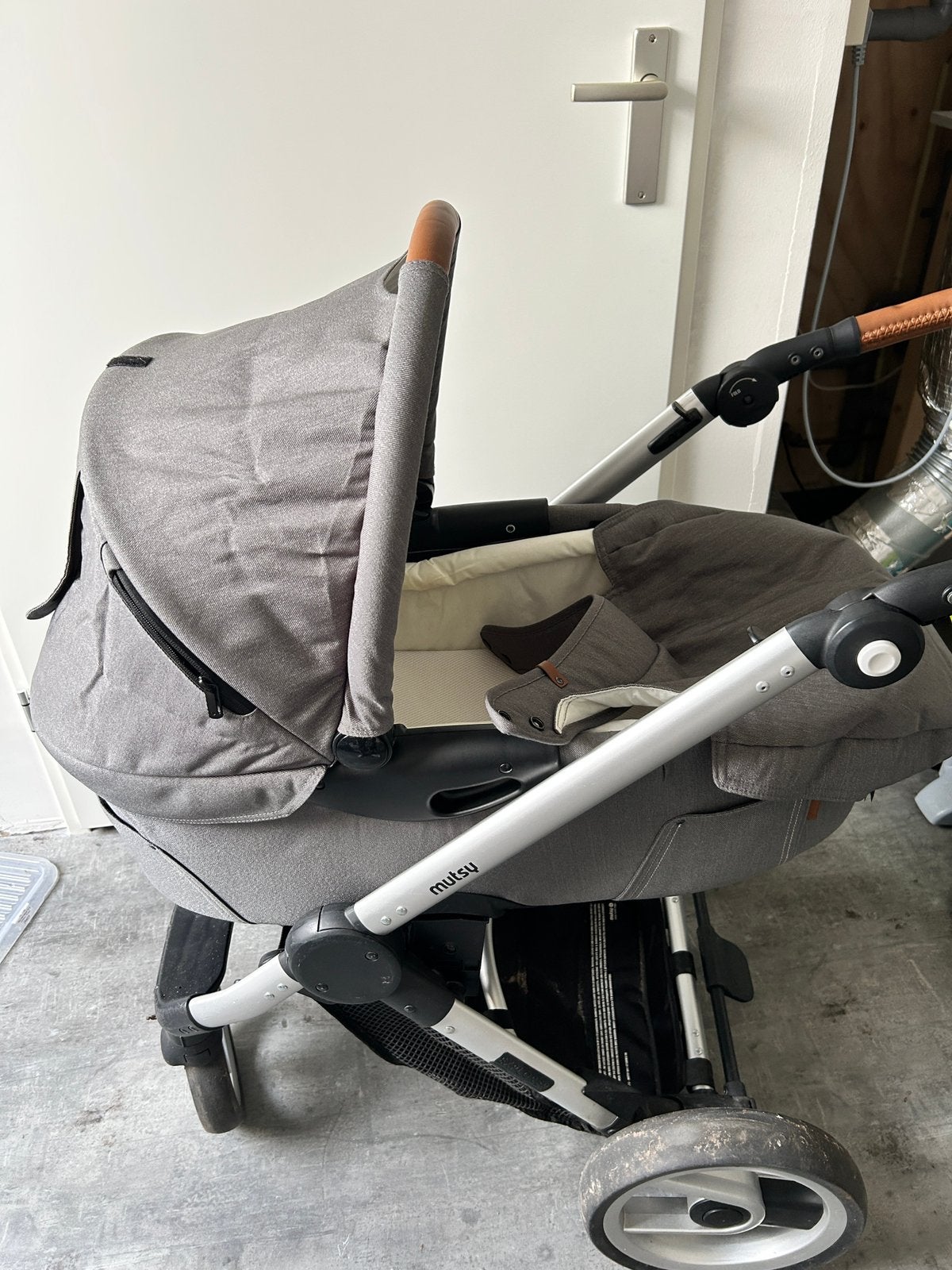 Kinderwagen, Ophalen, Gebruikt, Overige merken, Verstelbare duwstang