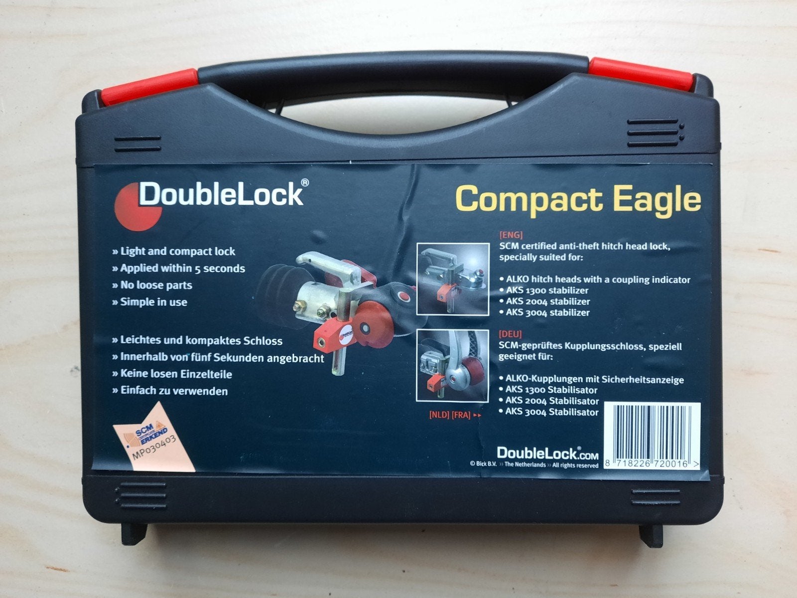 DoubleLock Compact Eagle koppelingslot Nieuw, Ophalen of Verzenden, Nieuw