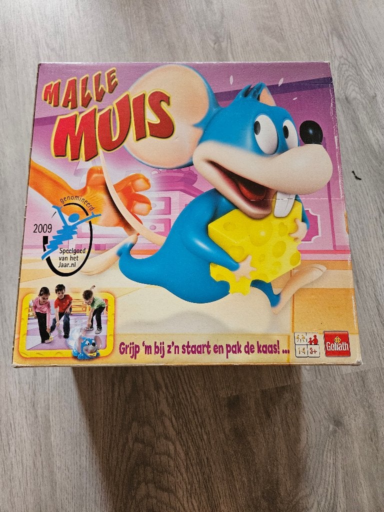 Malle muis in zeer goede staat, Een of twee spelers, Ophalen of Verzenden, Zo goed als nieuw, Goliath