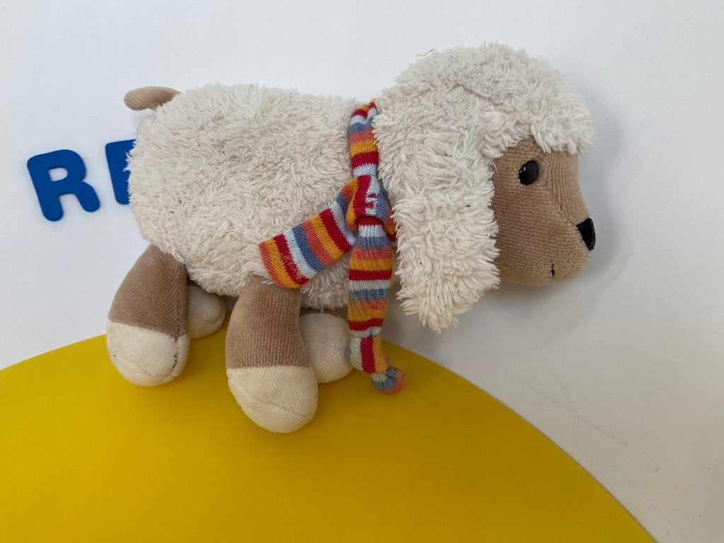 K1695 sterntaler schaap schaapje met speeldoosje, Ophalen of Verzenden, Overige typen