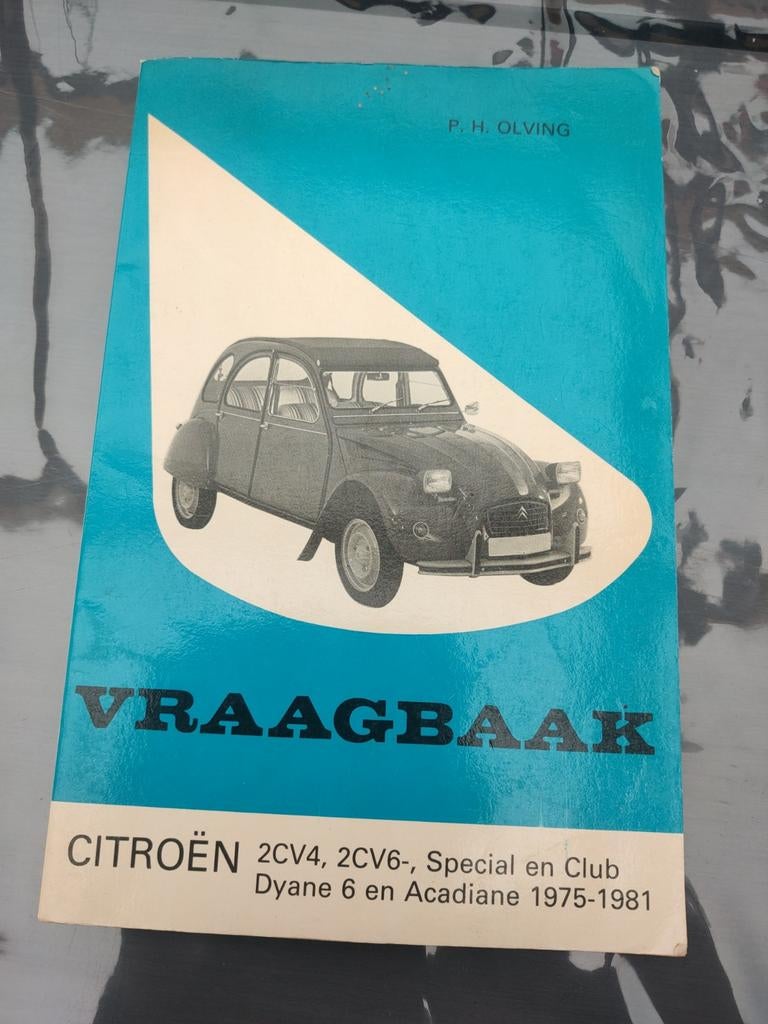 VRAAGBAAK CITROEN 2CV4, 2CV6 SPECIAL EN  CLUB ,DYANE 6, Ophalen of Verzenden