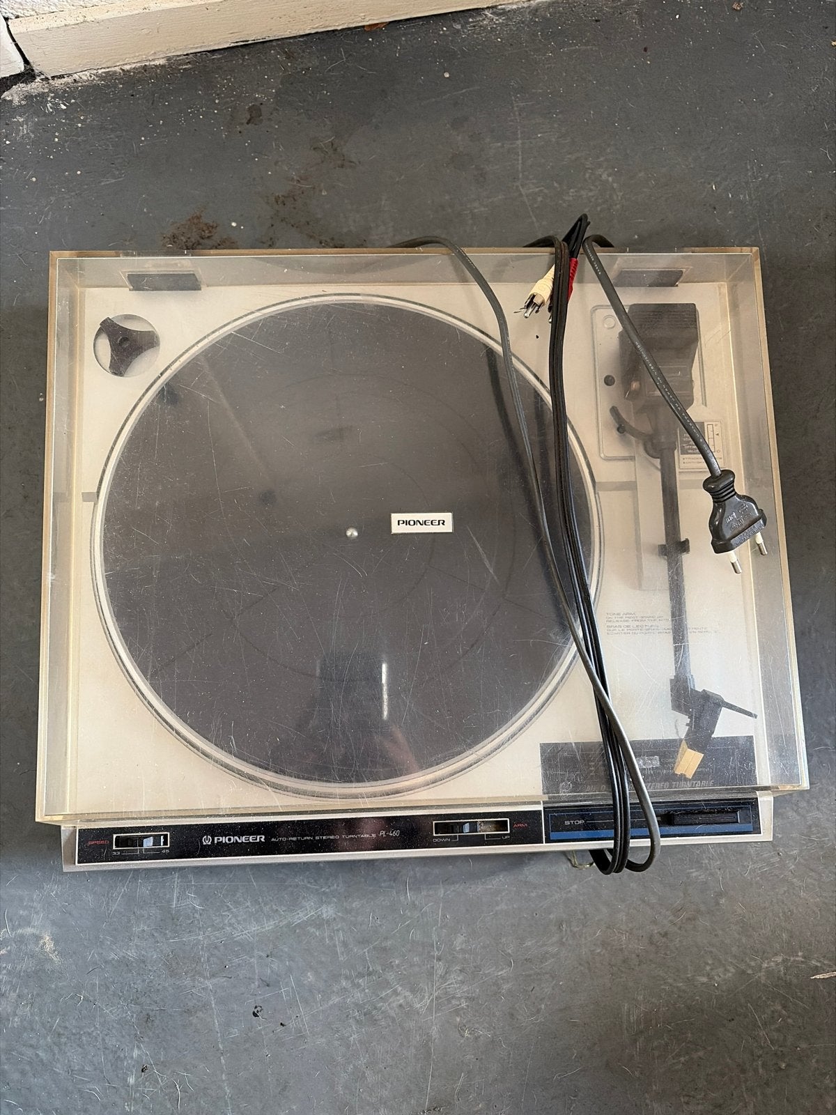 Pioneer PL-460 Platenspeler - Vintage Audio, Audio, Tv en Foto, Platenspelers, Gebruikt, Automatisch, Ophalen of Verzenden, Pioneer