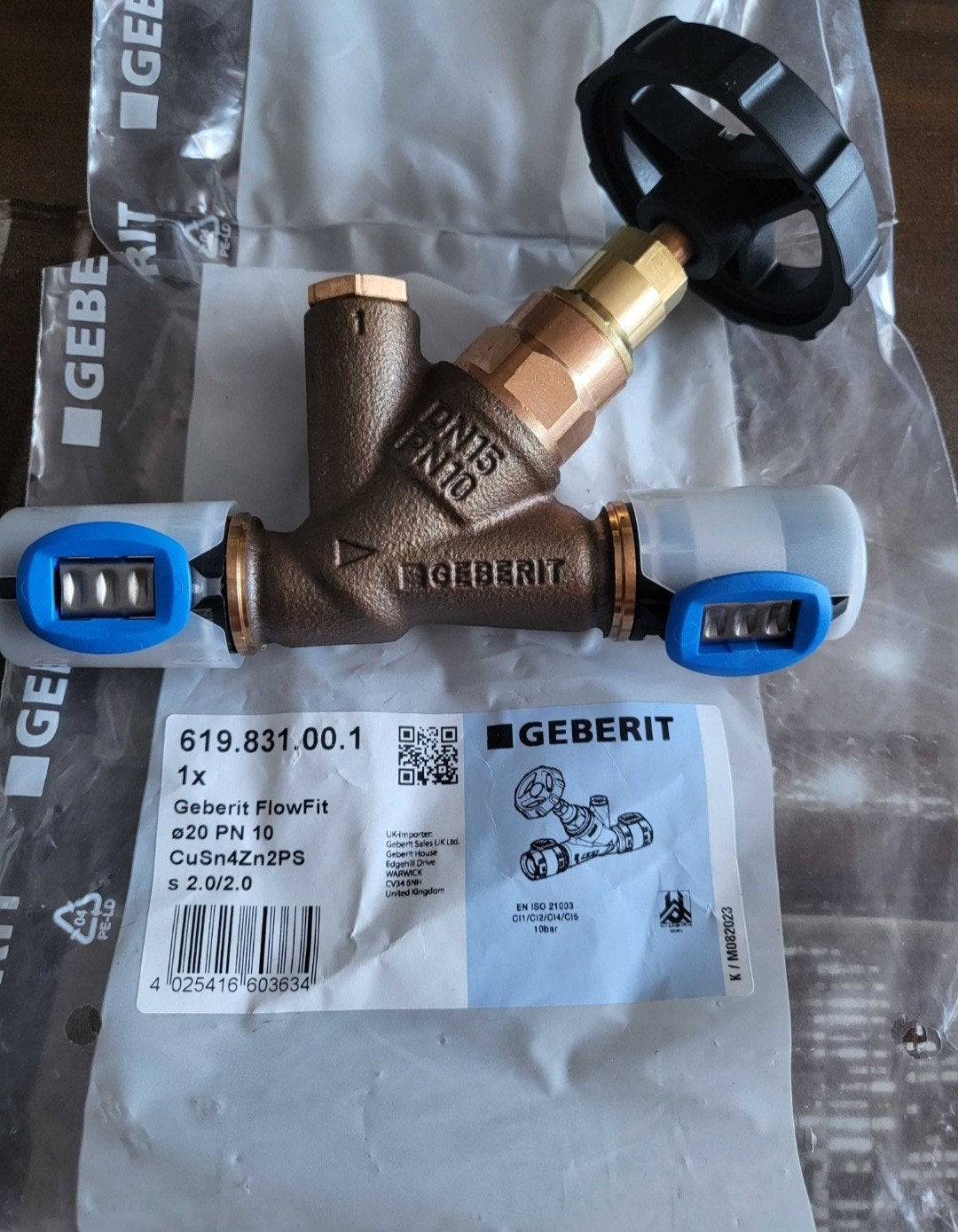 Geberit FlowFit fittingen en koppelingen, Ophalen of Verzenden, Nieuw, Overige typen