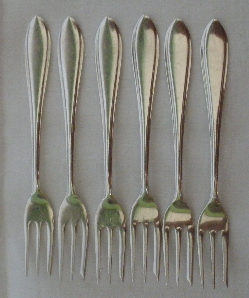 Keltum - Taartvorkjes / gebaksvorkjes, Antiek en Kunst, Ophalen of Verzenden