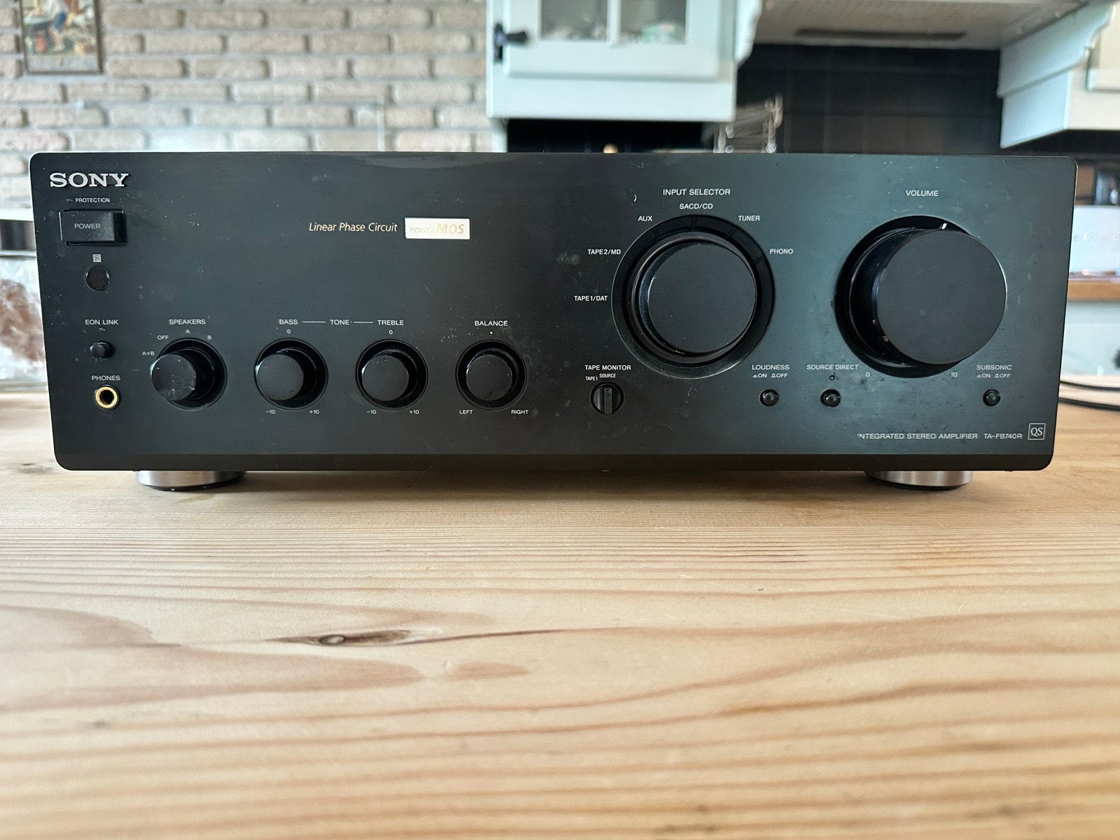 Sony versterker model TA-FB940R, Audio, Tv en Foto, Versterkers en Receivers, Ophalen of Verzenden, Zo goed als nieuw, 120 watt of meer