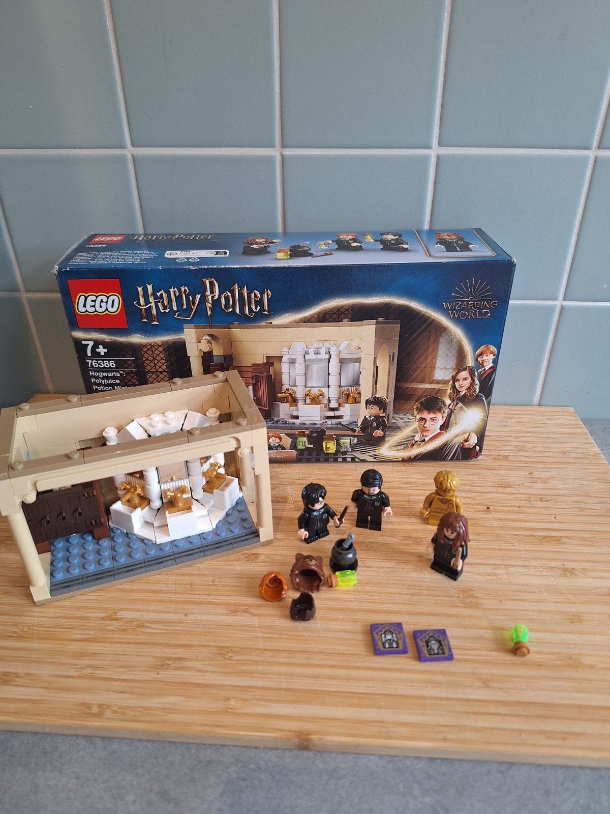 Lego 76386 Harry Potter Hogwarts Polyjuice Potion Mistake, Ophalen of Verzenden, Zo goed als nieuw