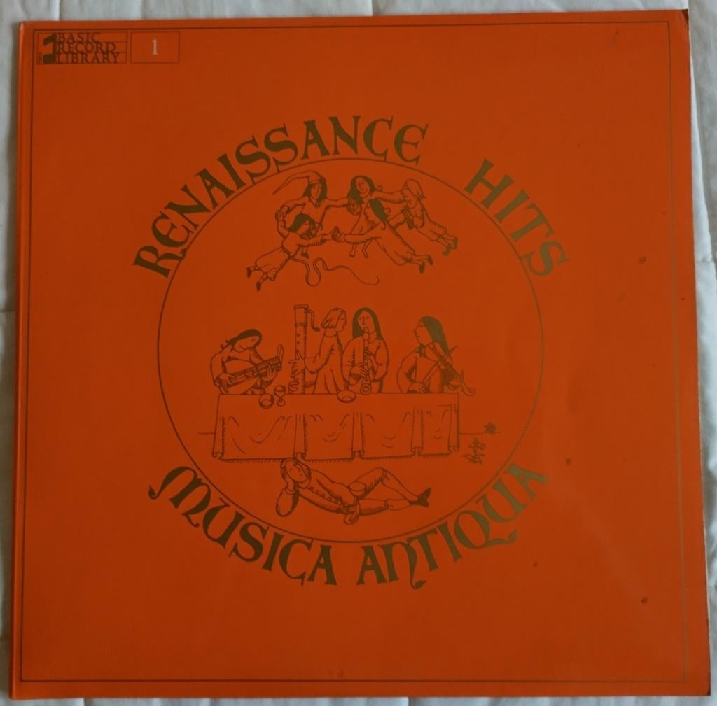 LP Musica Antiqua - Renaissance Hits UK Basic Record Library, Cd's en Dvd's, Vinyl | Klassiek, Gebruikt, Originele persing, Overige typen