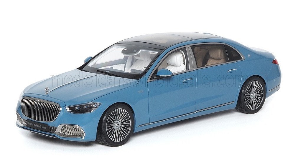 Almost-Real Mercedes S-Class S600 Maybach 2021 Blue, Ophalen of Verzenden, Nieuw, Auto, Overige merken