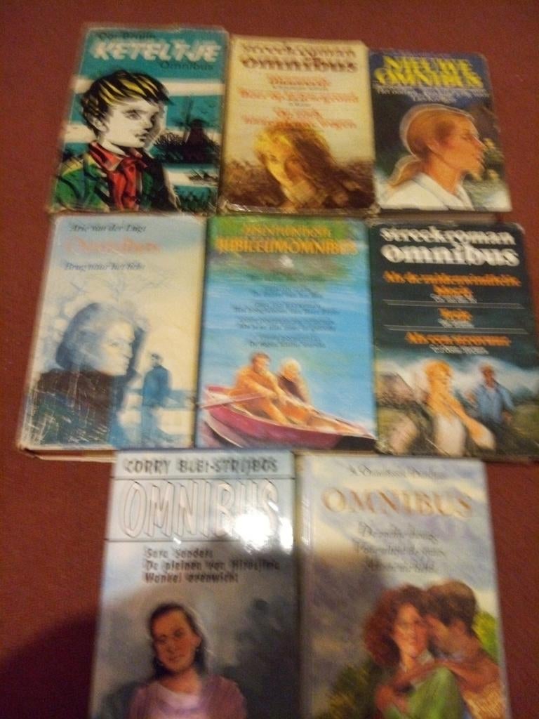 Diverse Omnibus Boeken - Streekromans en Jeugdboeken, Verzenden, Gelezen
