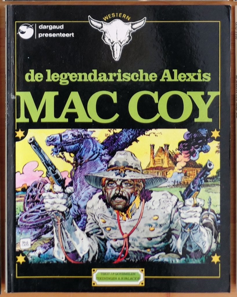 Stripboek Mac Coy - De legendarische Alexis, Eén stripboek, Ophalen of Verzenden, Gelezen, Palacios en Gourmelen