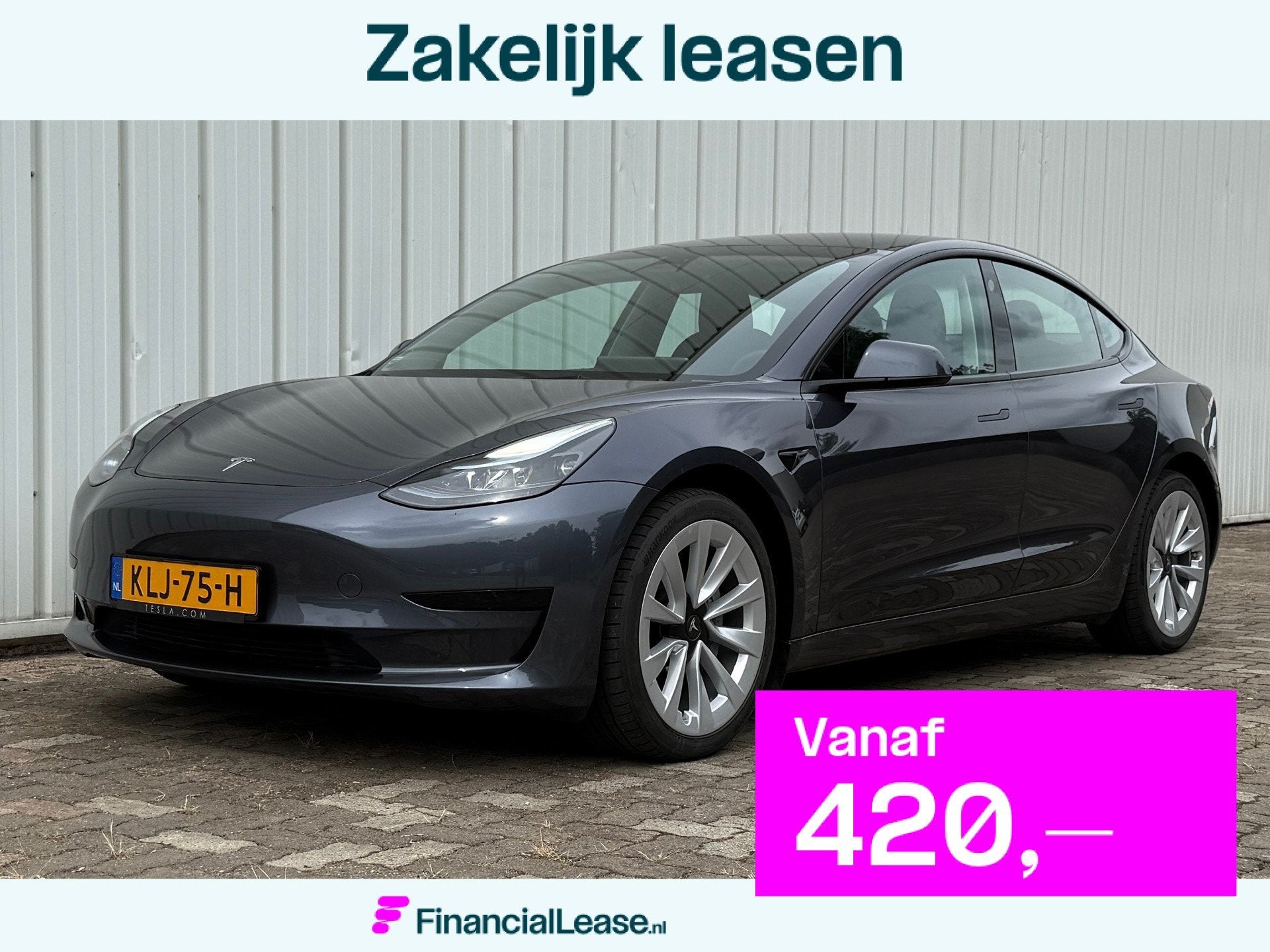 Tesla MODEL 3 RWD 60kWh Enhanced Autopilot 19 inch SoH 96%, Automaat, Achterwielaandrijving, Gebruikt, 491 km