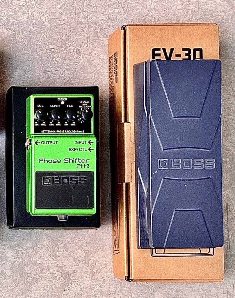 Ibanez Phase Shifter met expression pedaal EV-30, Ophalen of Verzenden, Overige typen