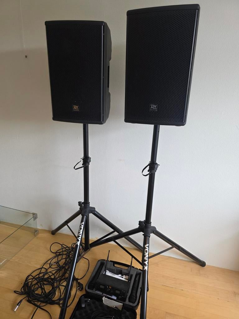 Power Dynamics professionele audio set met microfoons, Ophalen