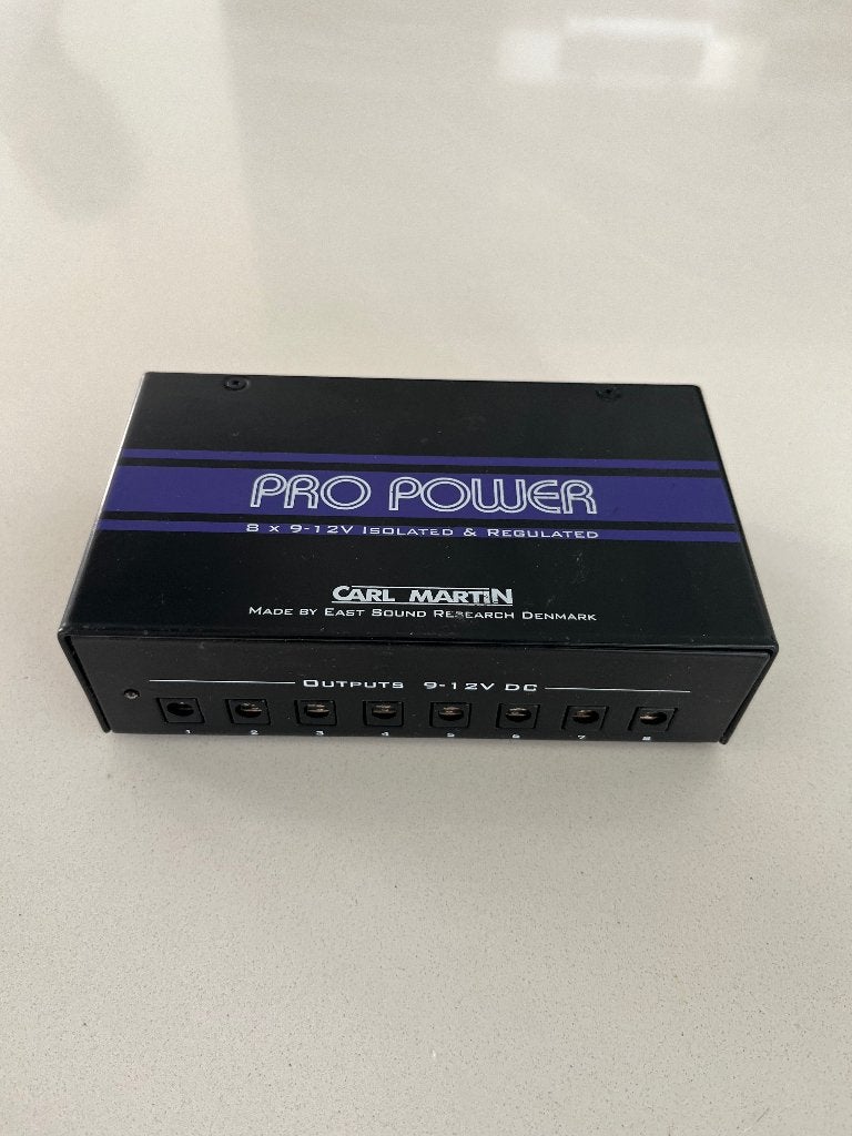 Carl Martin Pro Power Voeding, Muziek en Instrumenten, Effecten, Ophalen of Verzenden, Zo goed als nieuw, Overige typen