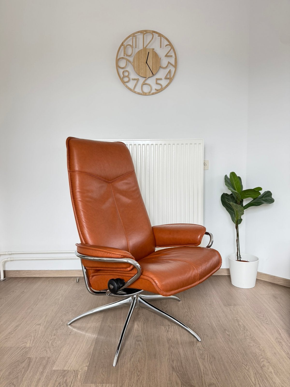 Stressless City High Back - Luxe Model - Heerlijk Comfort, Ophalen, Stressless Artifort Leolux Hukla Fsm  Cassina Ligne Eames