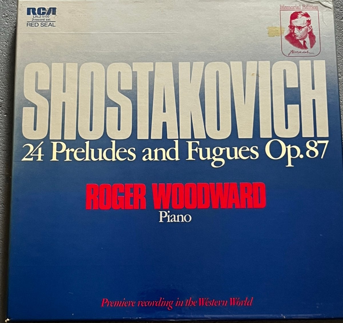 2lp box klassiek elpee vinyl Shostakovich 24 Preludes piano, Ophalen, Overige typen, Zo goed als nieuw, 12 inch