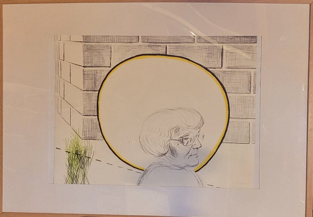 Roger Raveel - Z in een vreemde ruimtelijke confrontatie, Antiek en Kunst, Kunst | Litho's en Zeefdrukken, Origineel, Lithografie