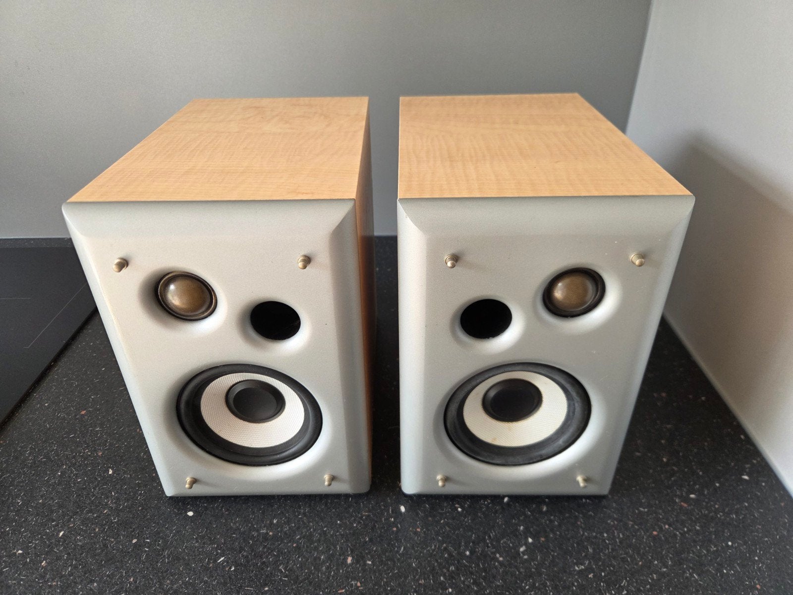 Tangent HTD-50 Boekenplank Speakers - Houten Afwerking, Audio, Tv en Foto, Luidsprekers, Overige merken, Gebruikt, Ophalen of Verzenden