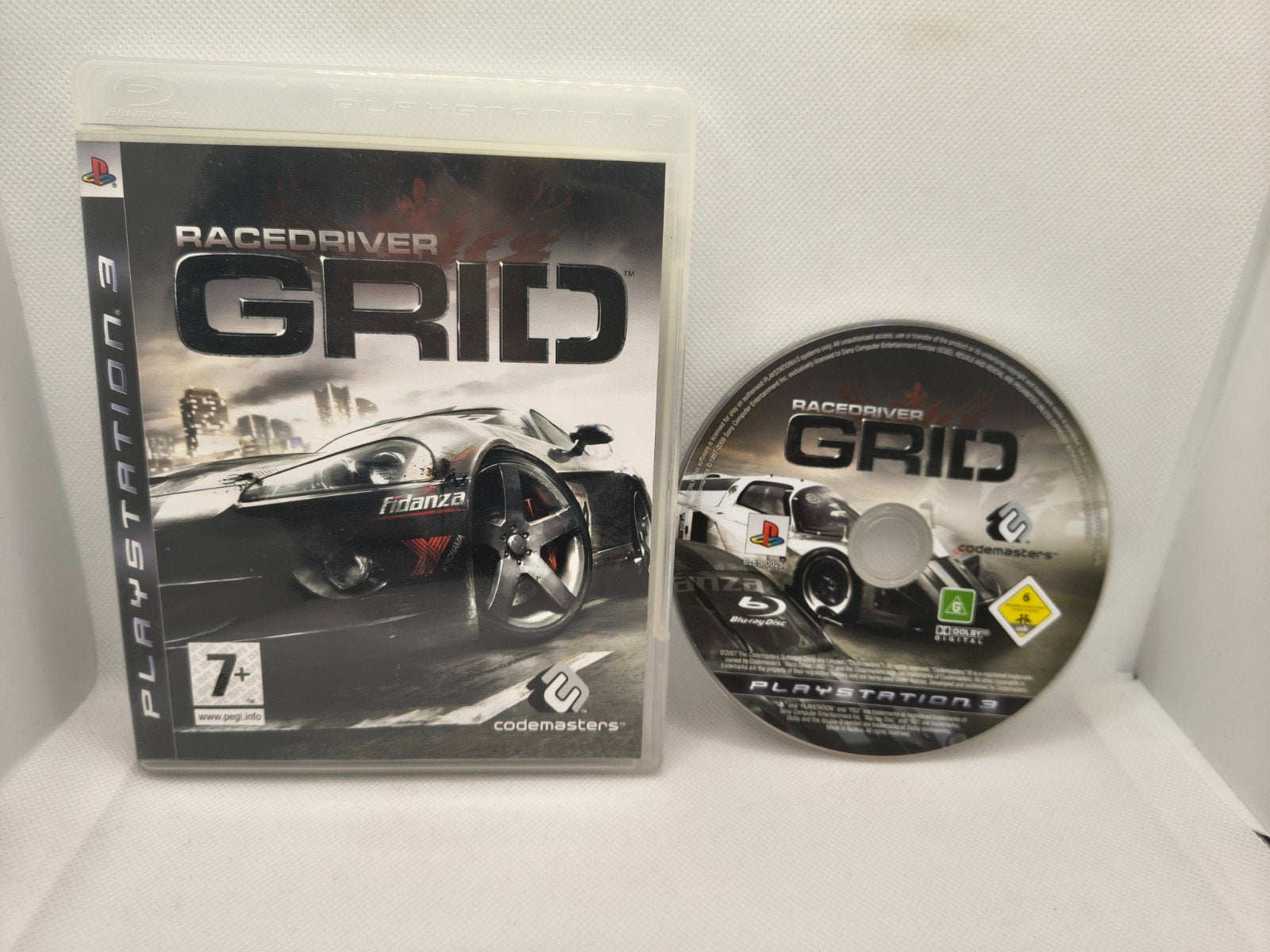 Race driver grid Playstation 3 game, Racen en Vliegen, Ophalen of Verzenden, Zo goed als nieuw, 3 spelers of meer