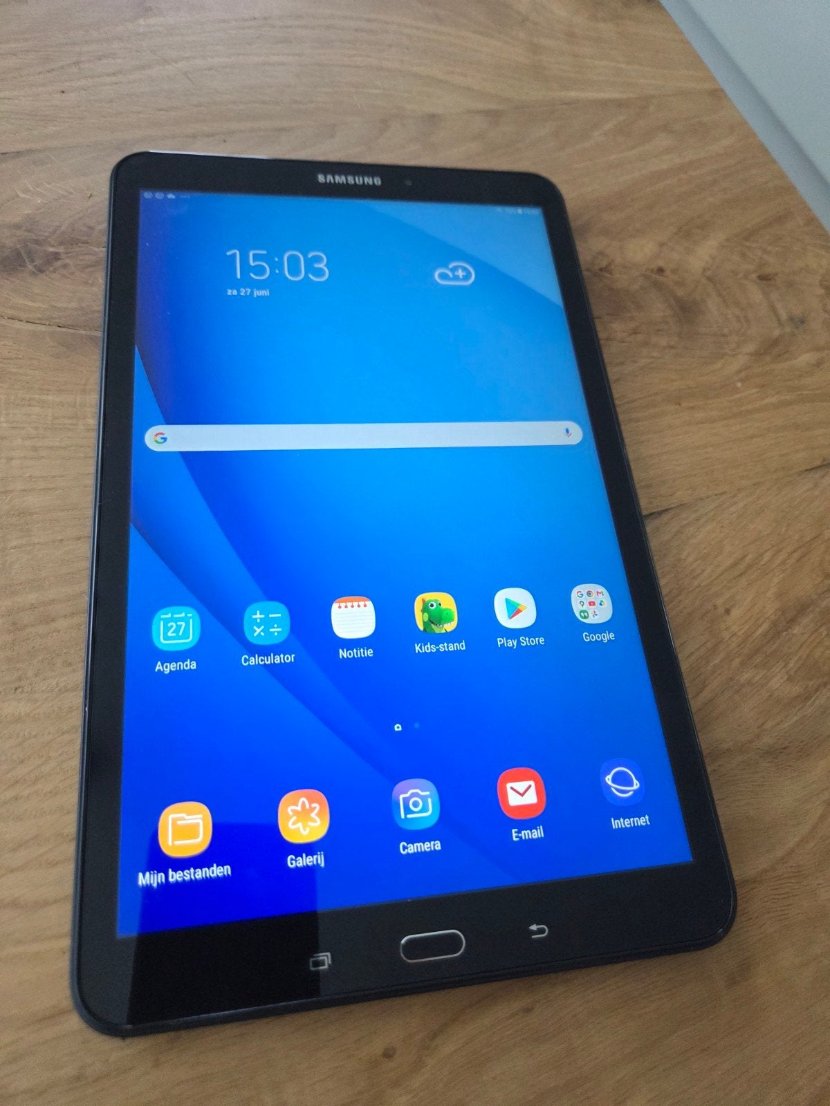 Samsung Galaxy Tab A 10.1 (2016) WiFi-tablet, Computers en Software, Android Tablets, Gebruikt, Samsung Galaxy Tab, 16 GB, SM- T580