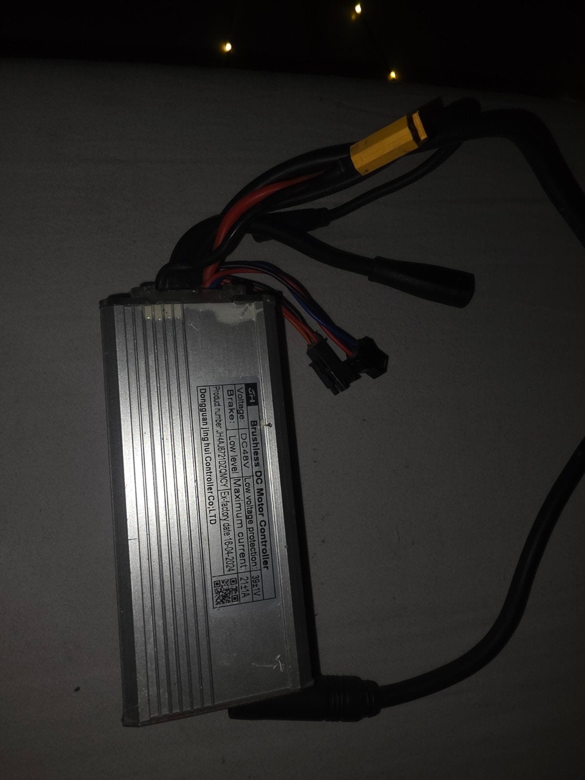 Brushless DC Motor Controller 48V 21A voor E-bike, Staal, Ophalen of Verzenden, Zo goed als nieuw, Motor