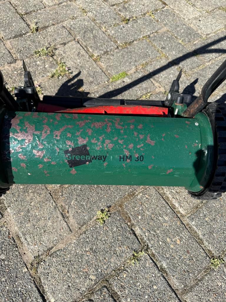 Greenway HM 30 Handgrasmaaier, Tuin en Terras, Ophalen, Gebruikt, Handgrasmaaier, 30 t/m 39 cm