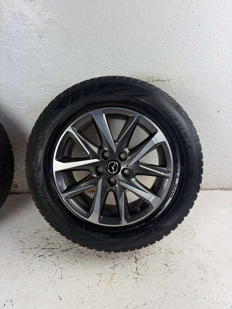 Originele Mazda 6 CX-30 CX-3 velgen 17" 5x114.3 CX-5 winter, Auto-onderdelen, Banden en Velgen, Niet ingevuld, Gebruikt, Banden en Velgen