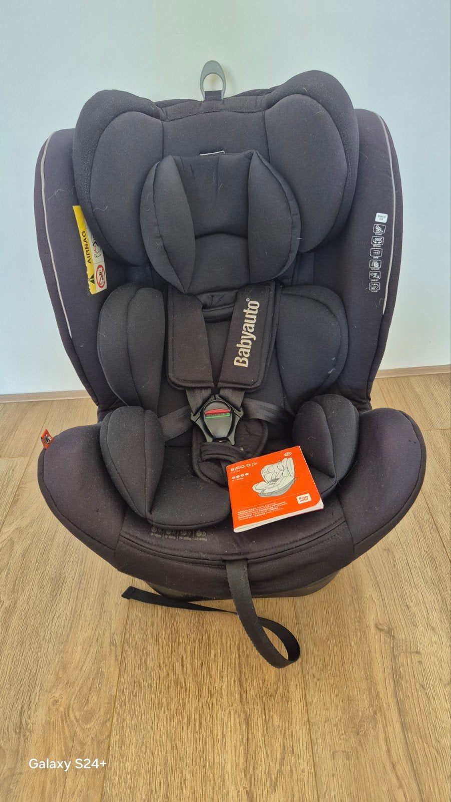 Babyauto Biro D Fix autostoel 0-36 kg met Isofix, Verstelbare rugleuning, Zo goed als nieuw, Isofix, Ophalen
