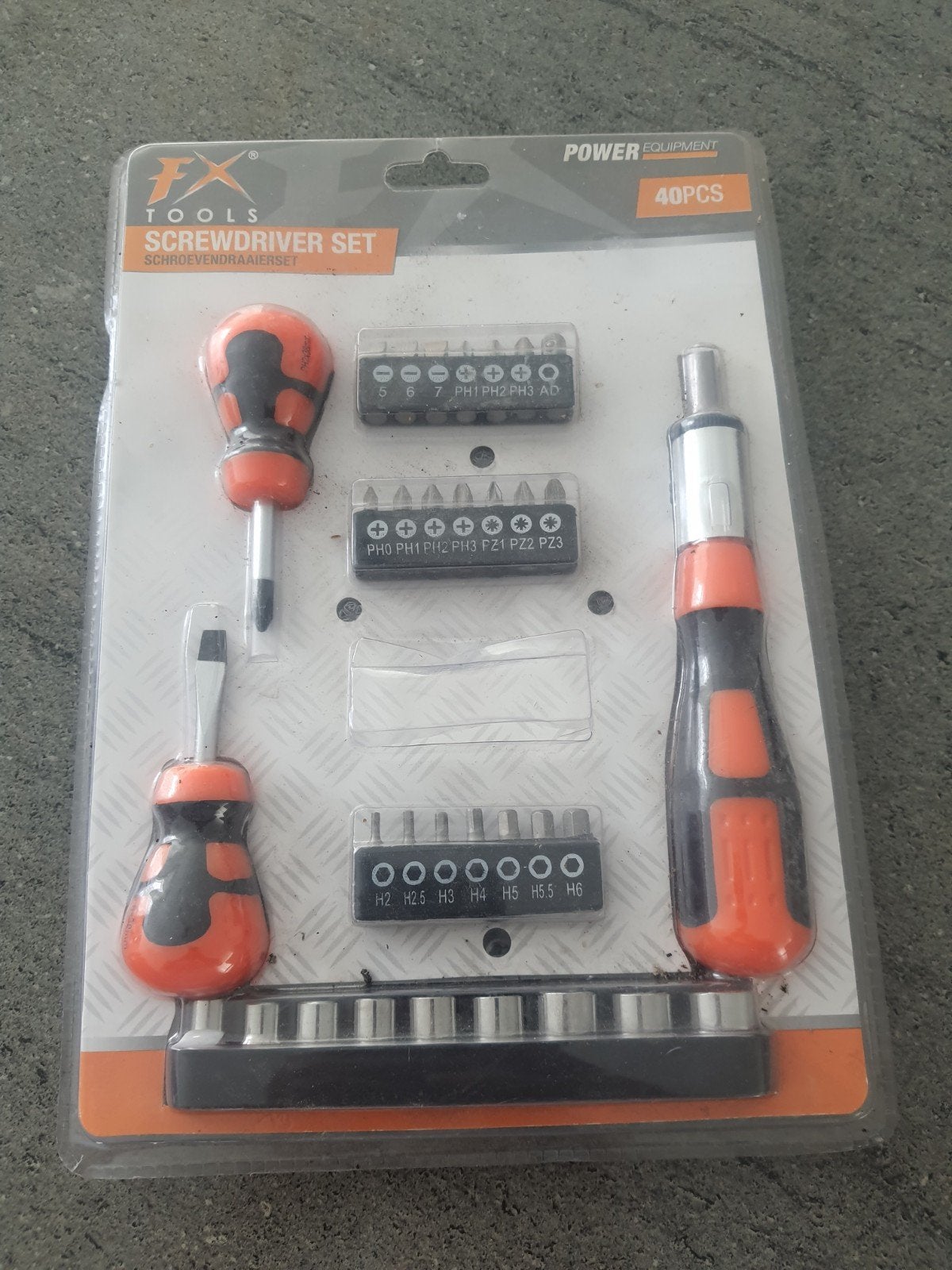 FX Tools Schroevendraaierset 40-delig, Ophalen of Verzenden, Nieuw, Schroevendraaier, Overige merken
