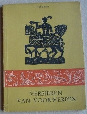 Versieren van Voorwerpen, heel leuk oud boekje