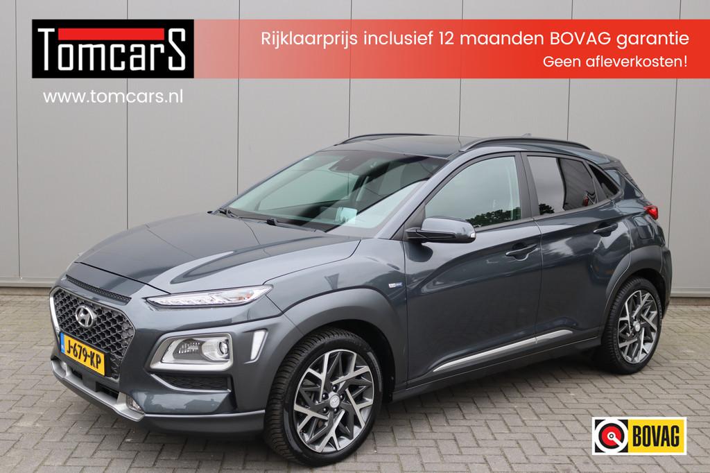 Hyundai KONA 1.6 GDI HEV Premium Sky Trekhaak/Open-dak/Winte, 12 maanden, Gebruikt, Euro 6, SUV of Terreinwagen