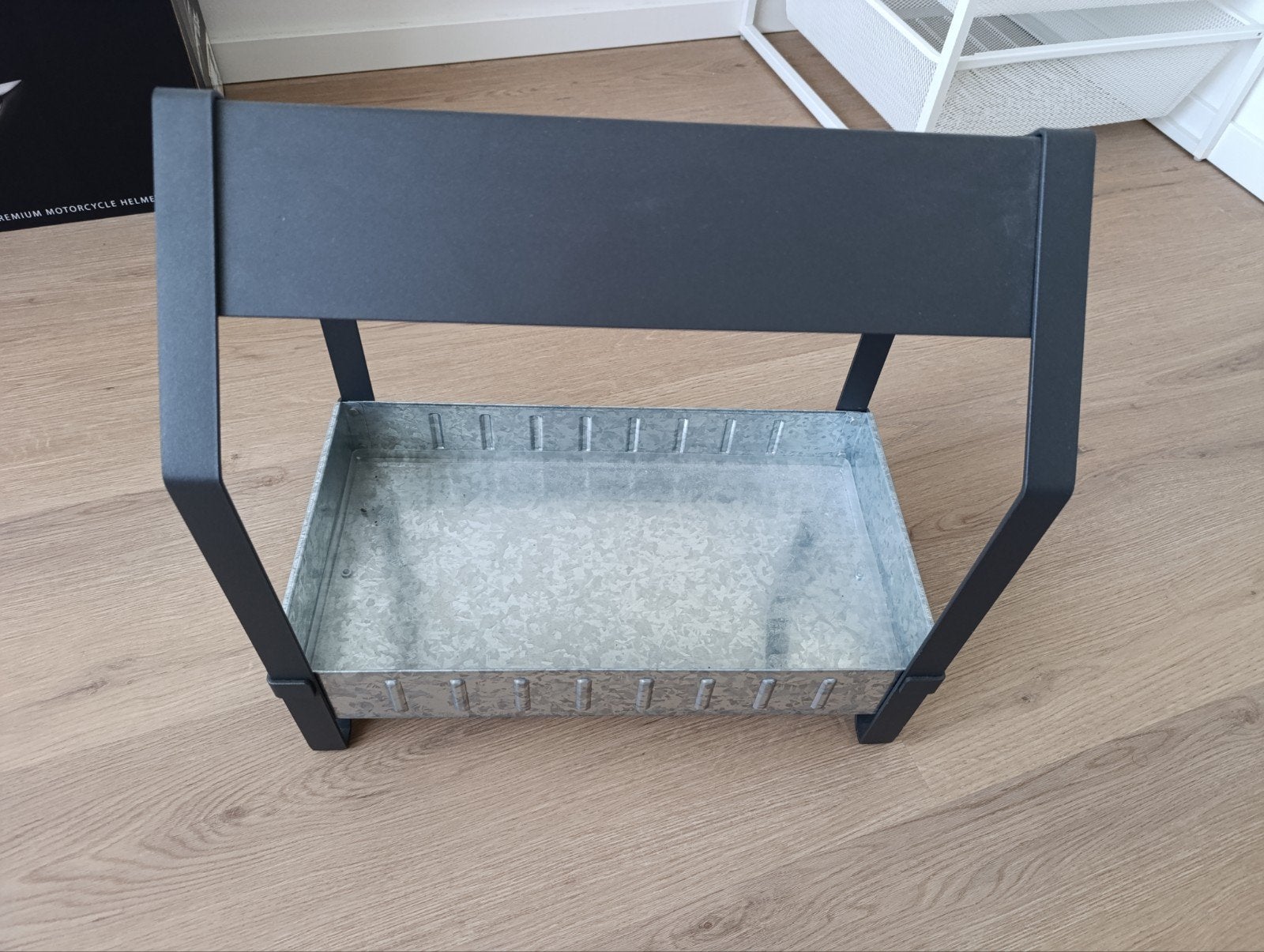 Ikea metalen kasje met inzet - zo goed als nieuw, Ophalen, Zo goed als nieuw, Metaal