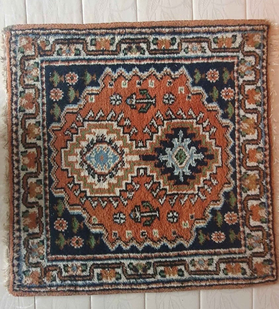 Tapijt, Huis en Inrichting, Gebruikt, 50 tot 100 cm, Perzisch, Vierkant