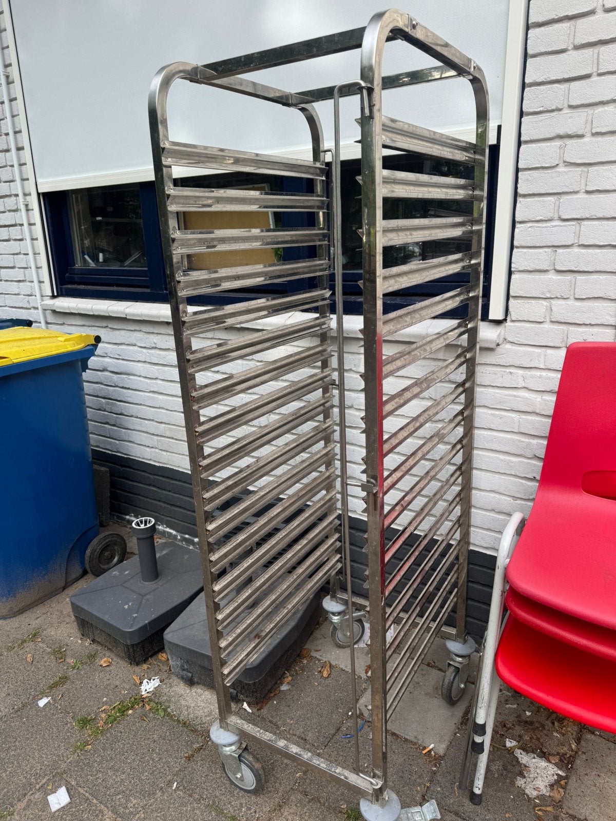 Regaalwagen 60x40, Ophalen, Gebruikt