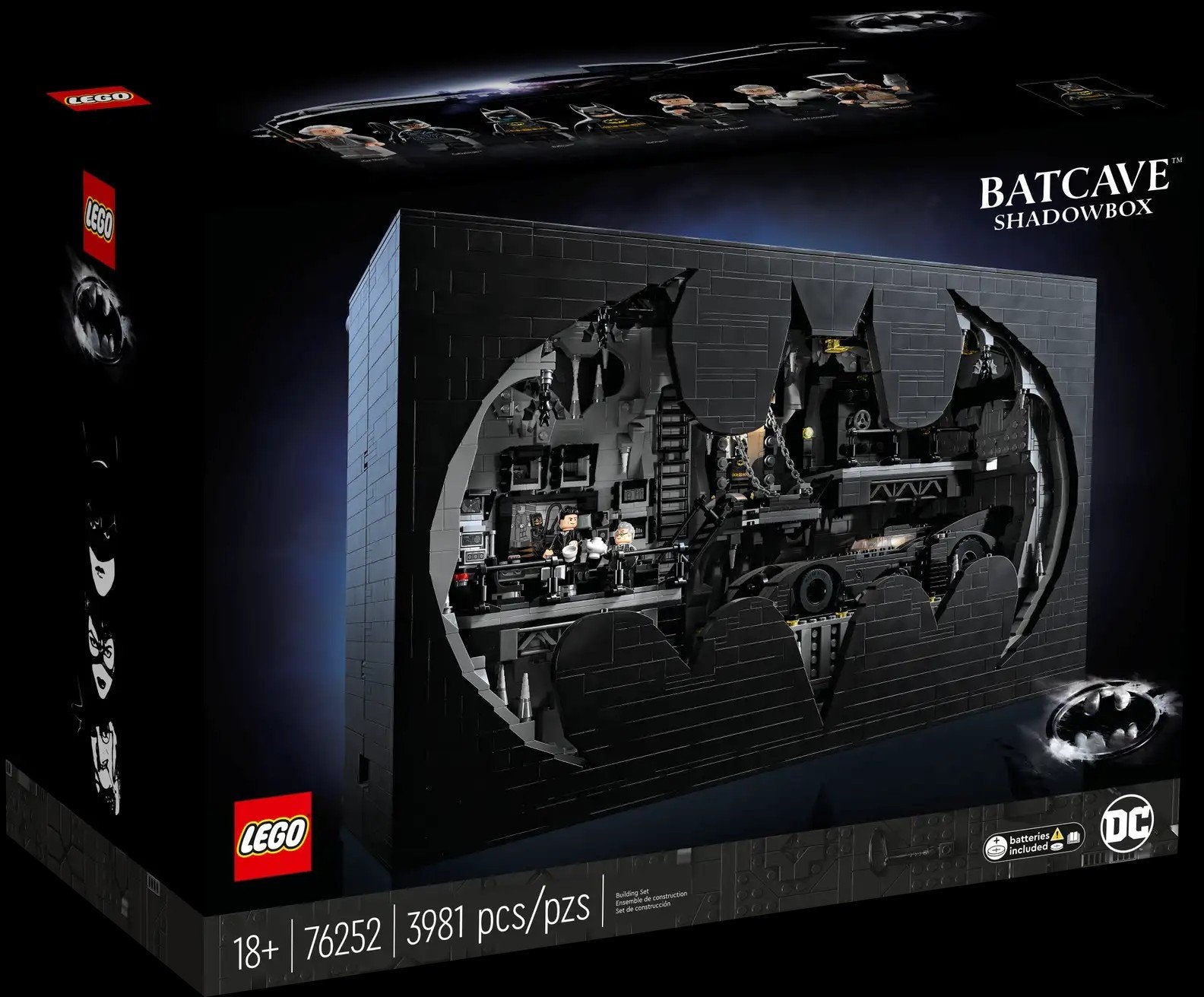 Lego Batman shadowbox 76252 in nieuwstaat, Ophalen of Verzenden, Zo goed als nieuw