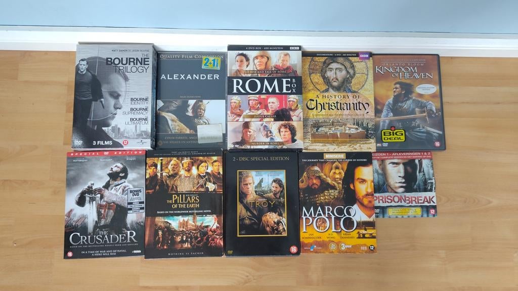 Diverse klassieke geschiedenis films, Ophalen of Verzenden