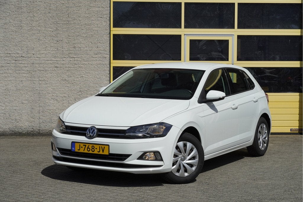 Volkswagen Polo 1.0 MPI 5drs Comfortline BJ2020 Led | App-Co, Voorwielaandrijving, Stof, Wit, Origineel Nederlands
