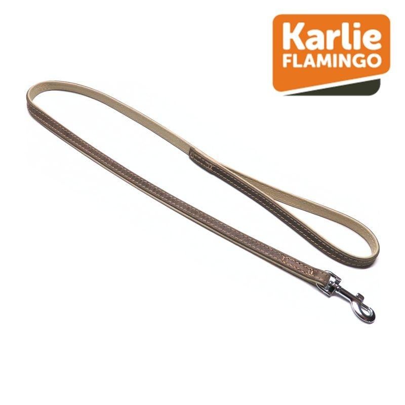 KARLIE FLAMINGO Comfort Hondenriem Grijs S 1,4x100 cm -30%!, Dieren en Toebehoren, Hondenriemen, Nieuw, Hondenriem, Ophalen of Verzenden