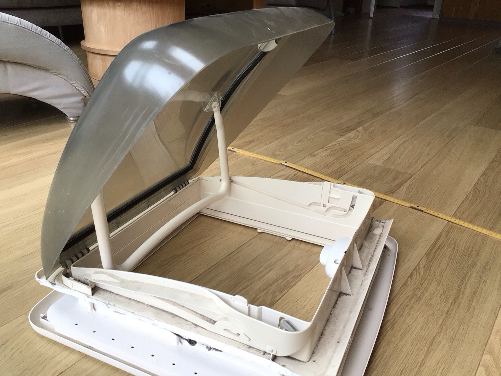 Dakluik voor caravan/camper met hor en verduistering, Ophalen, Gebruikt