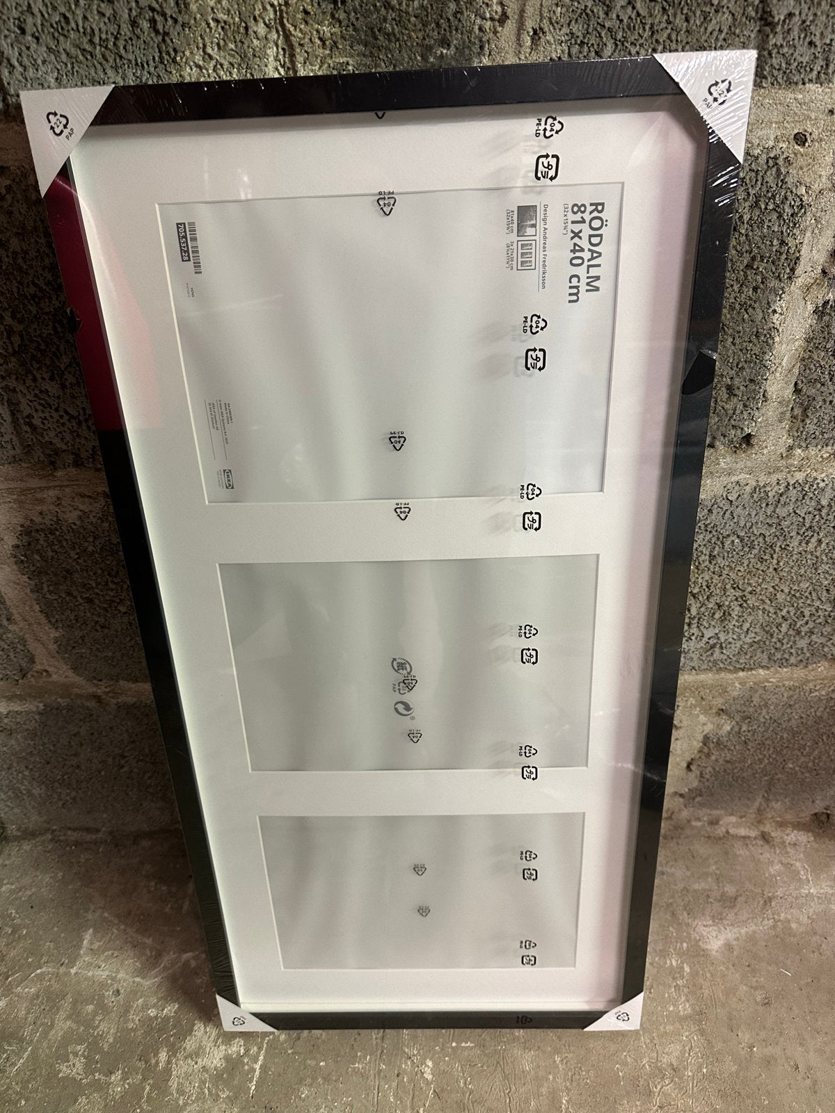 Ikea RÖDALM fotolijst 81x40 cm nieuw in verpakking, Ophalen, Nieuw, Fotolijst, Hout