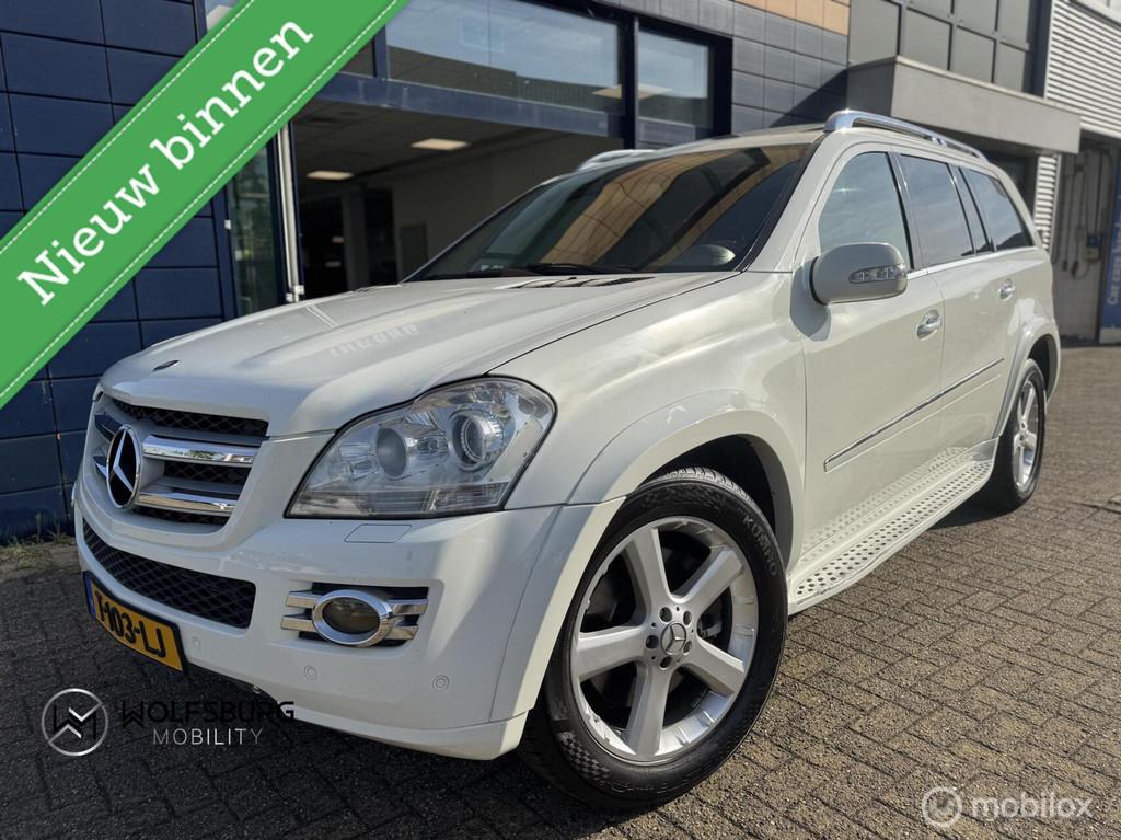 Mercedes GL-klasse 500 V8 AMG| Youngtimer| Climate Control|, Auto's, Automaat, 5461 cc, Wit, Leder