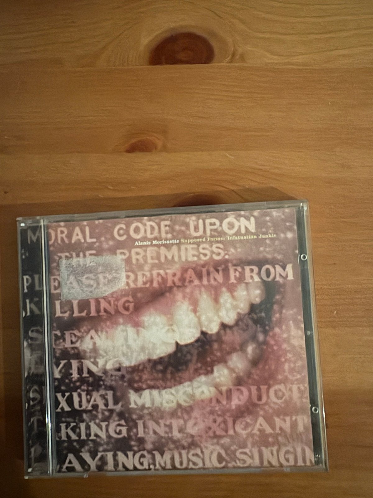 Alanis Morissette - Supposed Former Infatuation Junkie CD