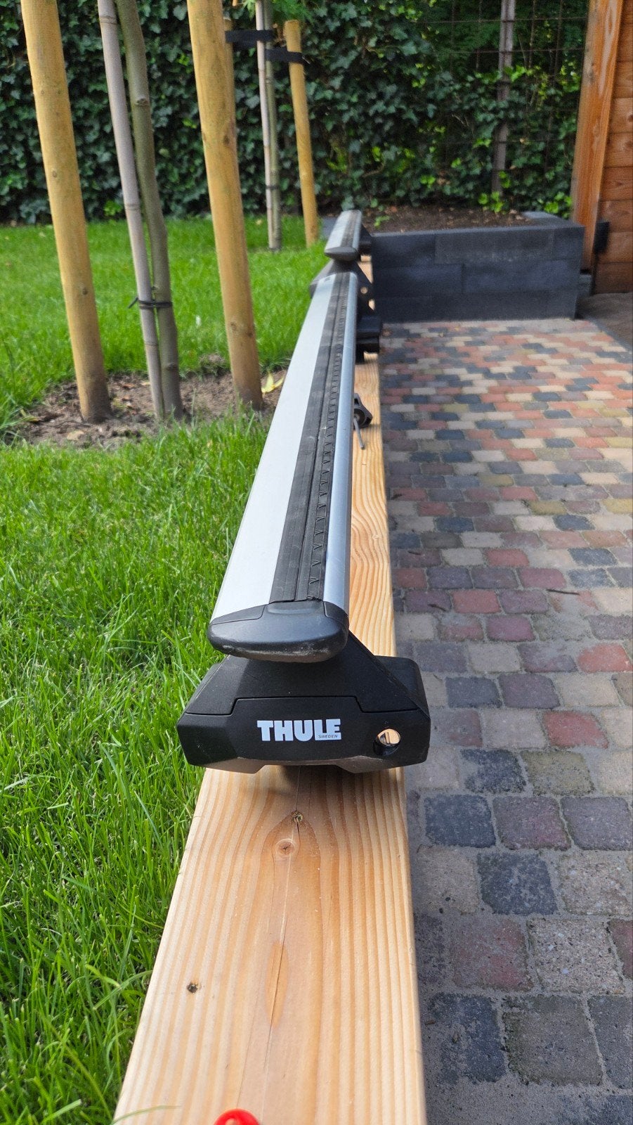 Thule dakdragers wingbar voor opel astra k sports tourer, Ophalen, Gebruikt