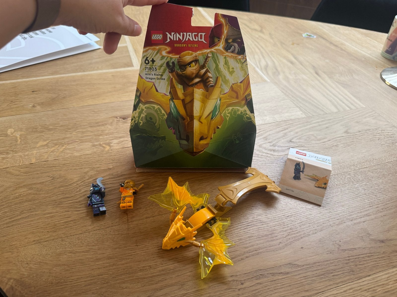LEGO Ninjago Jay's Bliksemdraak (71803), Ophalen of Verzenden, Zo goed als nieuw, Overige merken