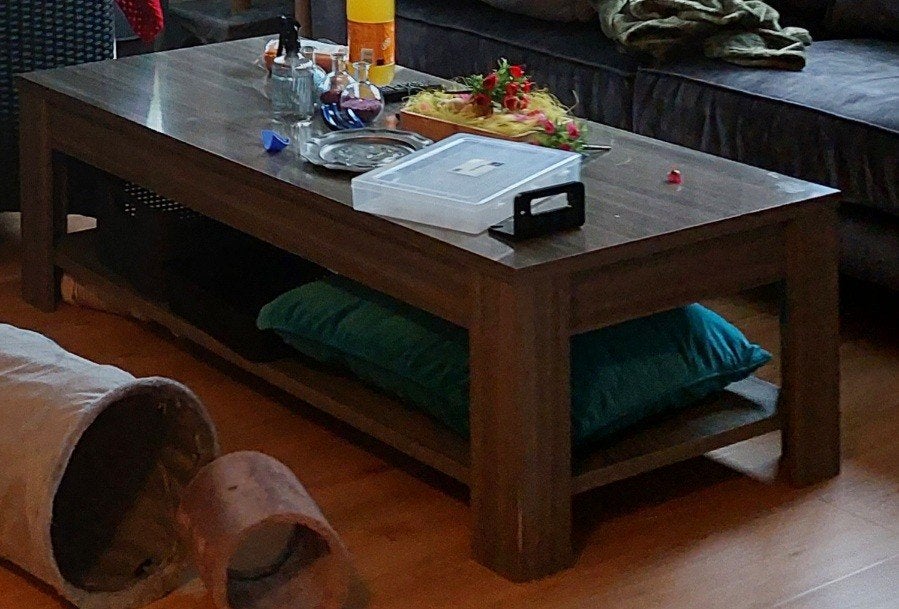 Salontafel, Ophalen, Gebruikt, 100 tot 150 cm, 50 tot 100 cm