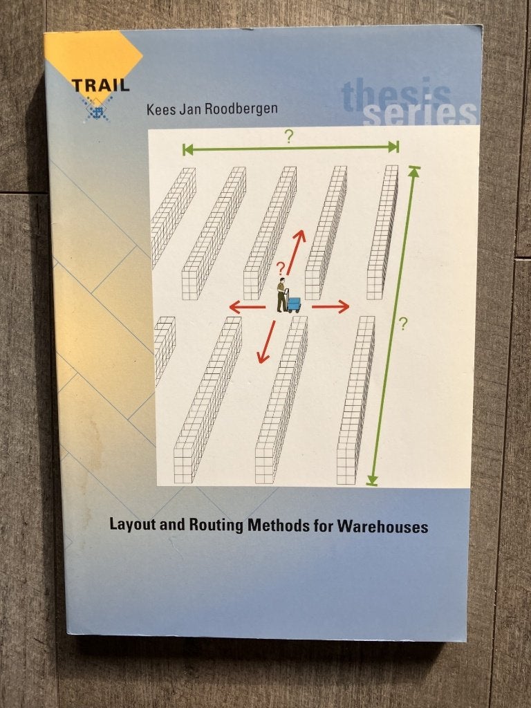 Layout and routing methods for warehouses (NIEUW), Ophalen of Verzenden, Nieuw, Overige onderwerpen