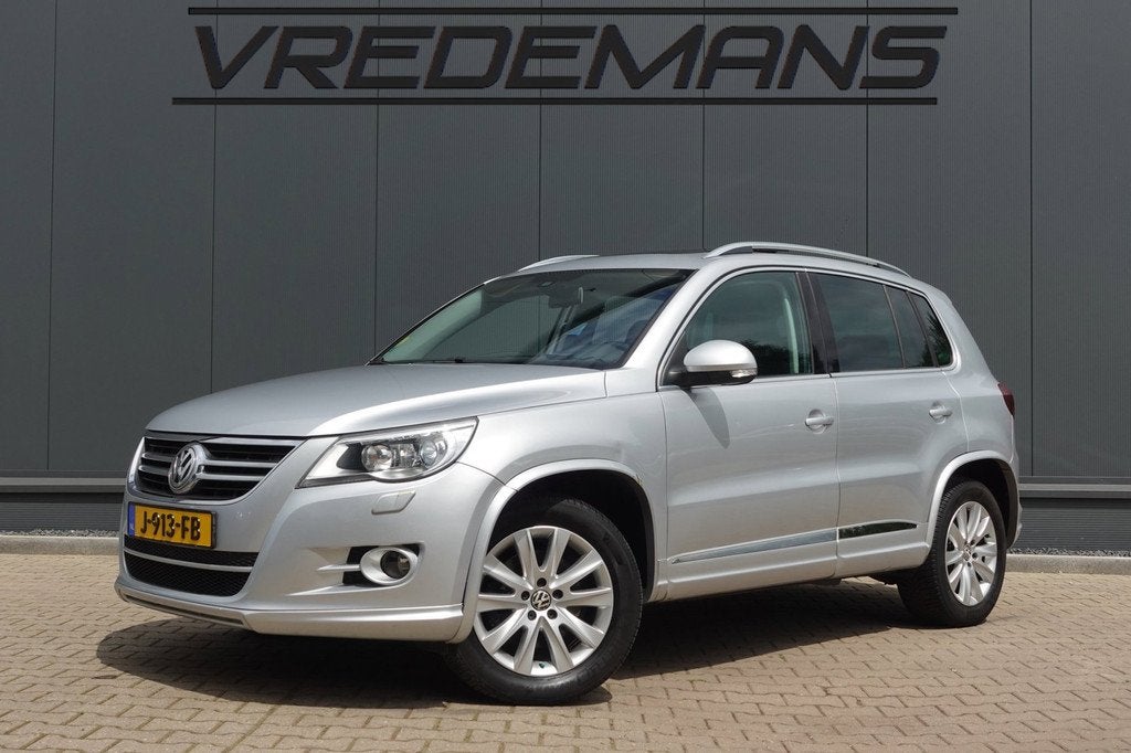 Volkswagen Tiguan 2.0 TSI Sport&Style 4Motion, Auto's, Volkswagen, Automaat, Gebruikt, Zwart, 4 cilinders